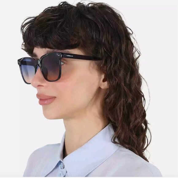 New Calvin Klein Blue Square Sunglasses main image 2